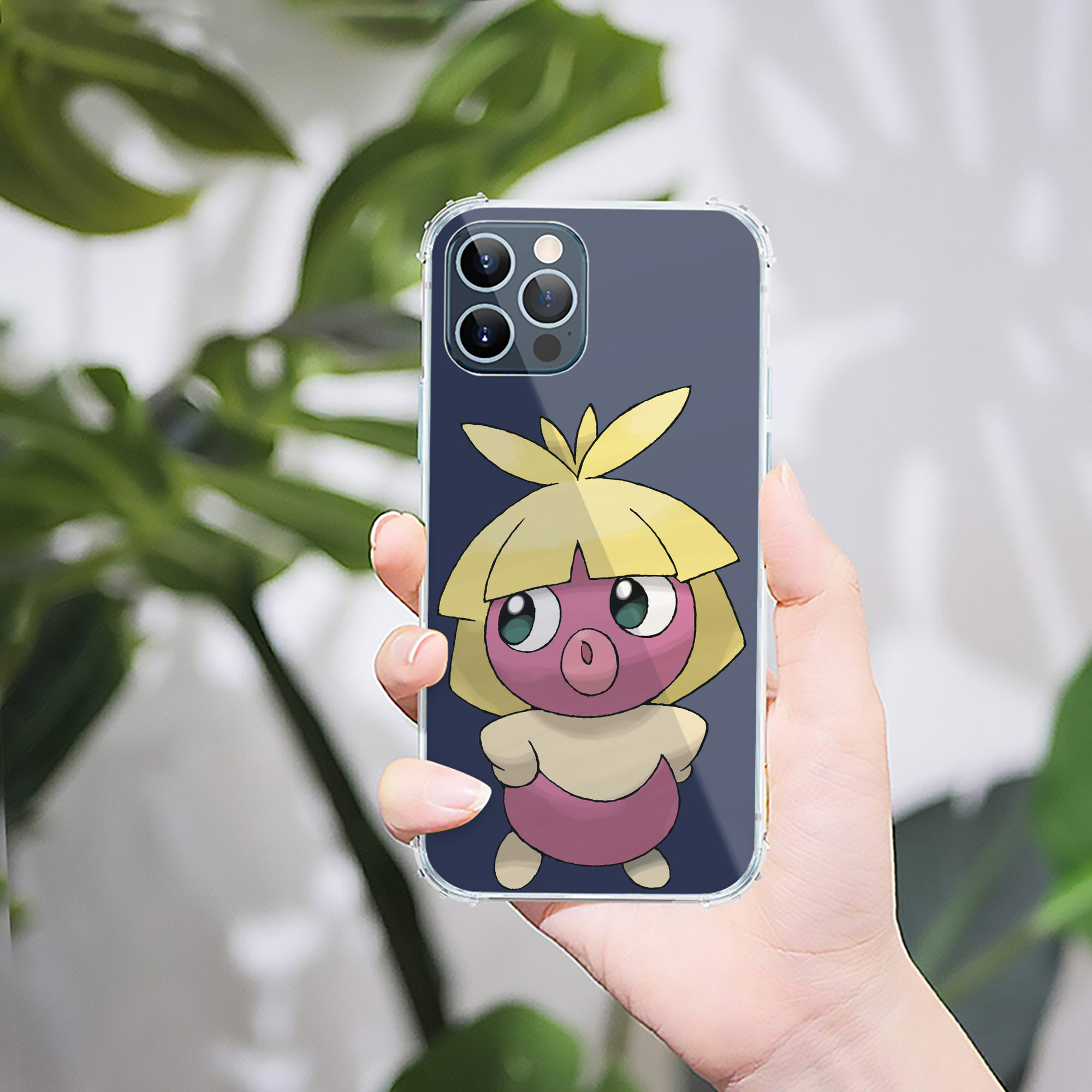 （画像用） ポケットモンスター Pokémon 【iPhone 12シリーズ対応】透明スマホケース（クリアソフトケース）